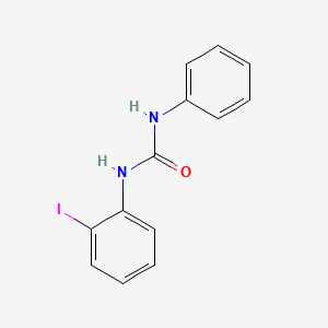 molecular formula C13H11IN2O B5757379 N-(2-iodophenyl)-N'-phenylurea 