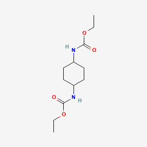 molecular formula C12H22N2O4 B5757416 diethyl 1,4-cyclohexanediylbiscarbamate 