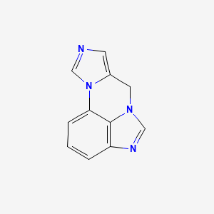 7H-Diimidazo[1,5-a:1',5',4'-de]quinoxaline