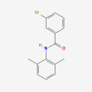 molecular formula C15H14BrNO B5757523 3-bromo-N-(2,6-dimethylphenyl)benzamide 