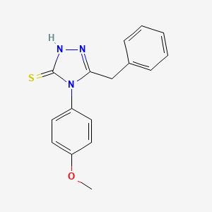 5-benzyl-4-(4-methoxyphenyl)-4H-1,2,4-triazole-3-thiol