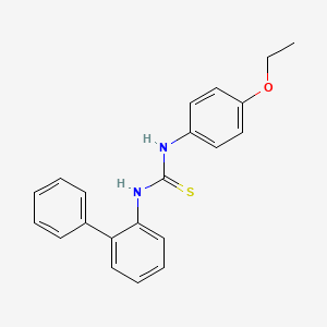 N-2-biphenylyl-N'-(4-ethoxyphenyl)thiourea