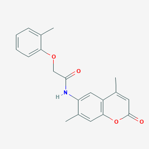 N-(4,7-dimethyl-2-oxo-2H-chromen-6-yl)-2-(2-methylphenoxy)acetamide