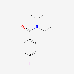 molecular formula C13H18INO B5758205 4-iodo-N,N-diisopropylbenzamide 