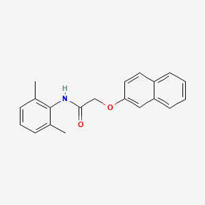 molecular formula C20H19NO2 B5758240 N-(2,6-dimethylphenyl)-2-(2-naphthyloxy)acetamide 