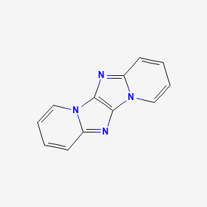 molecular formula C12H8N4 B5758590 pyrido[2'',1'':2',3']imidazo[4',5':4,5]imidazo[1,2-a]pyridine 