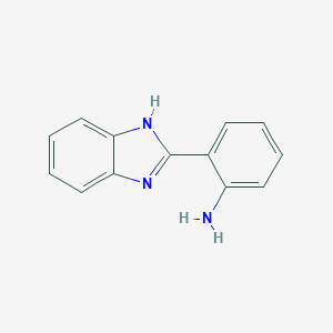 molecular formula C13H11N3 B057586 2-(1H-Benzo[D]Imidazol-2-Yl)Aniline CAS No. 5805-39-0