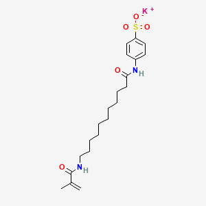 Potassium 4-(11-methacrylamidoundecanamido)benzenesulfonate