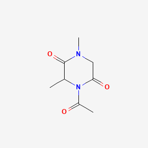4-Acetyl-1,3-dimethylpiperazine-2,5-dione
