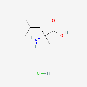 molecular formula C7H16ClNO2 B575896 D-alpha-Methylleucine hydrochloride CAS No. 174734-15-7
