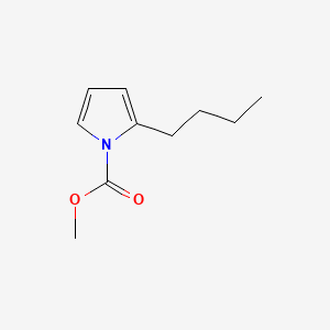 Methyl 2-butyl-1H-pyrrole-1-carboxylate