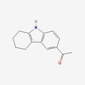 molecular formula C14H15NO B5759058 1-(2,3,4,9-tetrahydro-1H-carbazol-6-yl)ethanone 