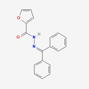 molecular formula C18H14N2O2 B5759128 N'-(diphenylmethylene)-2-furohydrazide 