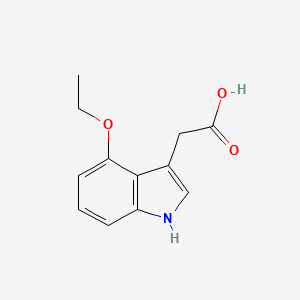 B575920 2-(4-ethoxy-1H-indol-3-yl)acetic acid CAS No. 191675-69-1