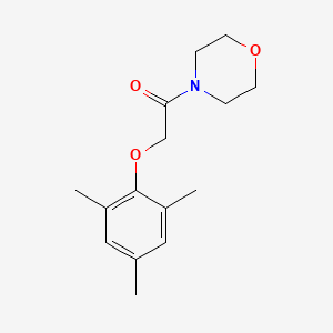 molecular formula C15H21NO3 B5759232 4-[(mesityloxy)acetyl]morpholine 