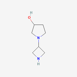 1-(3-Azetidinyl)-3-pyrrolidinol