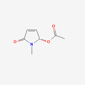 (5S)-5-Acetoxy-1-methyl-1H-pyrrole-2(5H)-one