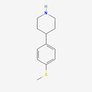 4-(4-Methylsulfanyl-phenyl)-piperidine