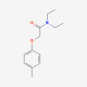 molecular formula C13H19NO2 B5760048 N,N-diethyl-2-(4-methylphenoxy)acetamide 