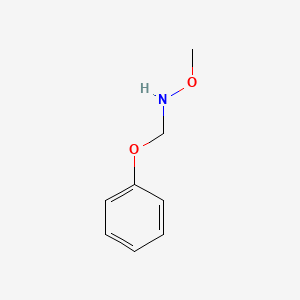 molecular formula C8H11NO2 B576016 N-methoxy-1-phenoxymethanamine CAS No. 193547-79-4