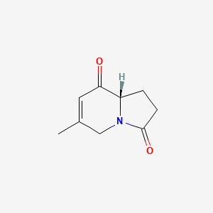 (S)-6-Methyl-1,8a-dihydroindolizine-3,8(2H,5H)-dione
