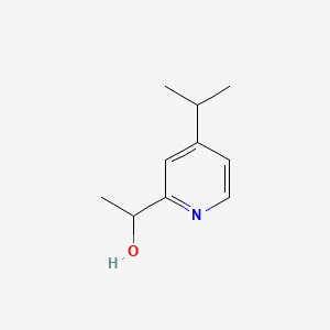molecular formula C10H15NO B576019 1-(4-Isopropylpyridin-2-yl)ethanol CAS No. 185220-36-4