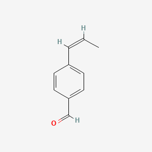 4-[(1Z)-1-Propen-1-yl]benzaldehyde