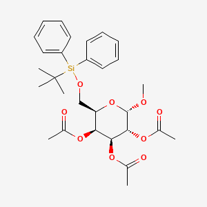 Methyl 2,3,4-tri-O-acetyl-6-O-tert-butyldiphenylsilyl-A-D-galactopyranoside