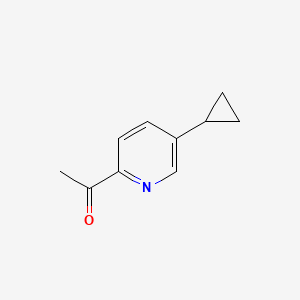 1-(5-Cyclopropylpyridin-2-yl)ethanone
