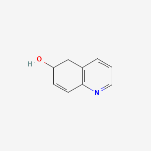 molecular formula C9H9NO B576074 5,6-Dihydro-6-quinolinol CAS No. 160239-96-3