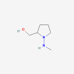 (1-(Methylamino)pyrrolidin-2-yl)methanol