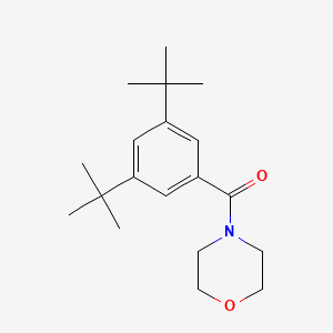 molecular formula C19H29NO2 B5760766 4-(3,5-di-tert-butylbenzoyl)morpholine 