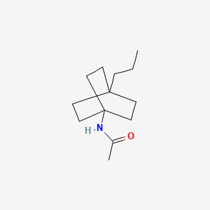 molecular formula C13H23NO B5760860 N-(4-propylbicyclo[2.2.2]oct-1-yl)acetamide 