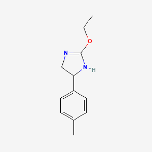 2-ethoxy-4-(p-tolyl)-4,5-dihydro-1H-imidazole
