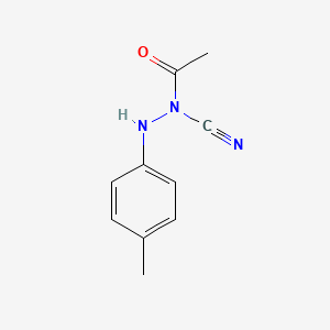 N-Cyano-N'-(4-methylphenyl)acetohydrazide