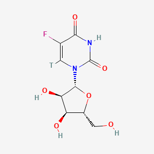 molecular formula C9H11FN2O6 B576143 5-氟尿苷-[6-3H] CAS No. 179383-02-9