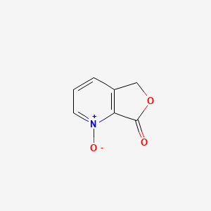 molecular formula C7H5NO3 B576157 Furo[3,4-b]pyridin-7(5H)-one 1-oxide CAS No. 186037-27-4