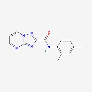 molecular formula C14H13N5O B5761575 N-(2,4-dimethylphenyl)[1,2,4]triazolo[1,5-a]pyrimidine-2-carboxamide 