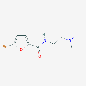 molecular formula C9H13BrN2O2 B5761591 5-bromo-N-[2-(dimethylamino)ethyl]-2-furamide 