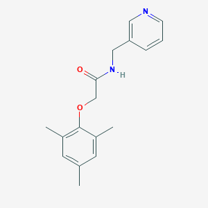 molecular formula C17H20N2O2 B5762281 2-(mesityloxy)-N-(3-pyridinylmethyl)acetamide CAS No. 4207-36-7