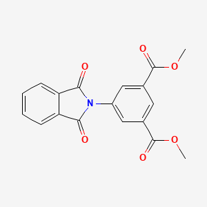 molecular formula C18H13NO6 B5762286 dimethyl 5-(1,3-dioxo-1,3-dihydro-2H-isoindol-2-yl)isophthalate 
