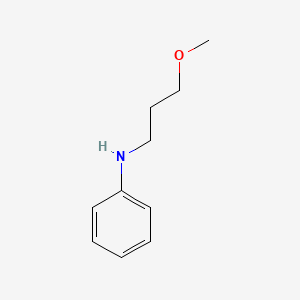 molecular formula C10H15NO B576233 N-(3-Methoxypropyl)aniline CAS No. 174197-43-4