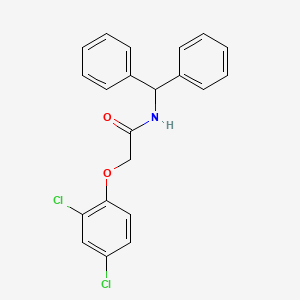 molecular formula C21H17Cl2NO2 B5762456 2-(2,4-dichlorophenoxy)-N-(diphenylmethyl)acetamide 