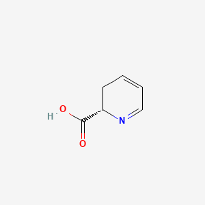 molecular formula C6H7NO2 B576263 (2S)-2,3-Dihydropyridine-2-carboxylic acid CAS No. 178561-32-5