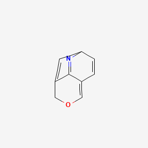 molecular formula C9H7NO B576281 6-Oxa-10-azatricyclo[6.2.1.04,9]undeca-2,4,8(11),9-tetraene CAS No. 176741-76-7