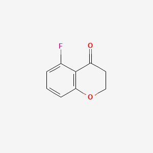 molecular formula C9H7FO2 B576300 5-氟-4-色满酮 CAS No. 188826-32-6