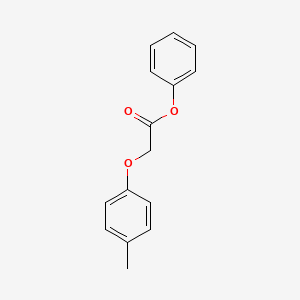 molecular formula C15H14O3 B5763189 phenyl (4-methylphenoxy)acetate 