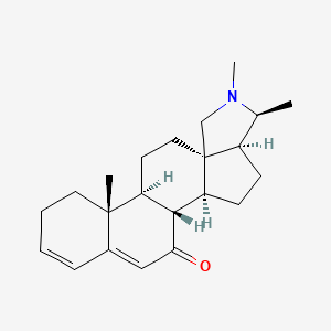 molecular formula C22H31NO B576322 Funtudienine CAS No. 1433-99-4
