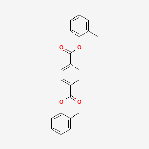 molecular formula C22H18O4 B5763246 bis(2-methylphenyl) terephthalate 