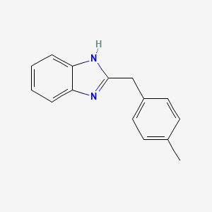 molecular formula C15H14N2 B5763526 2-(4-甲基苄基)-1H-苯并咪唑 CAS No. 108714-03-0